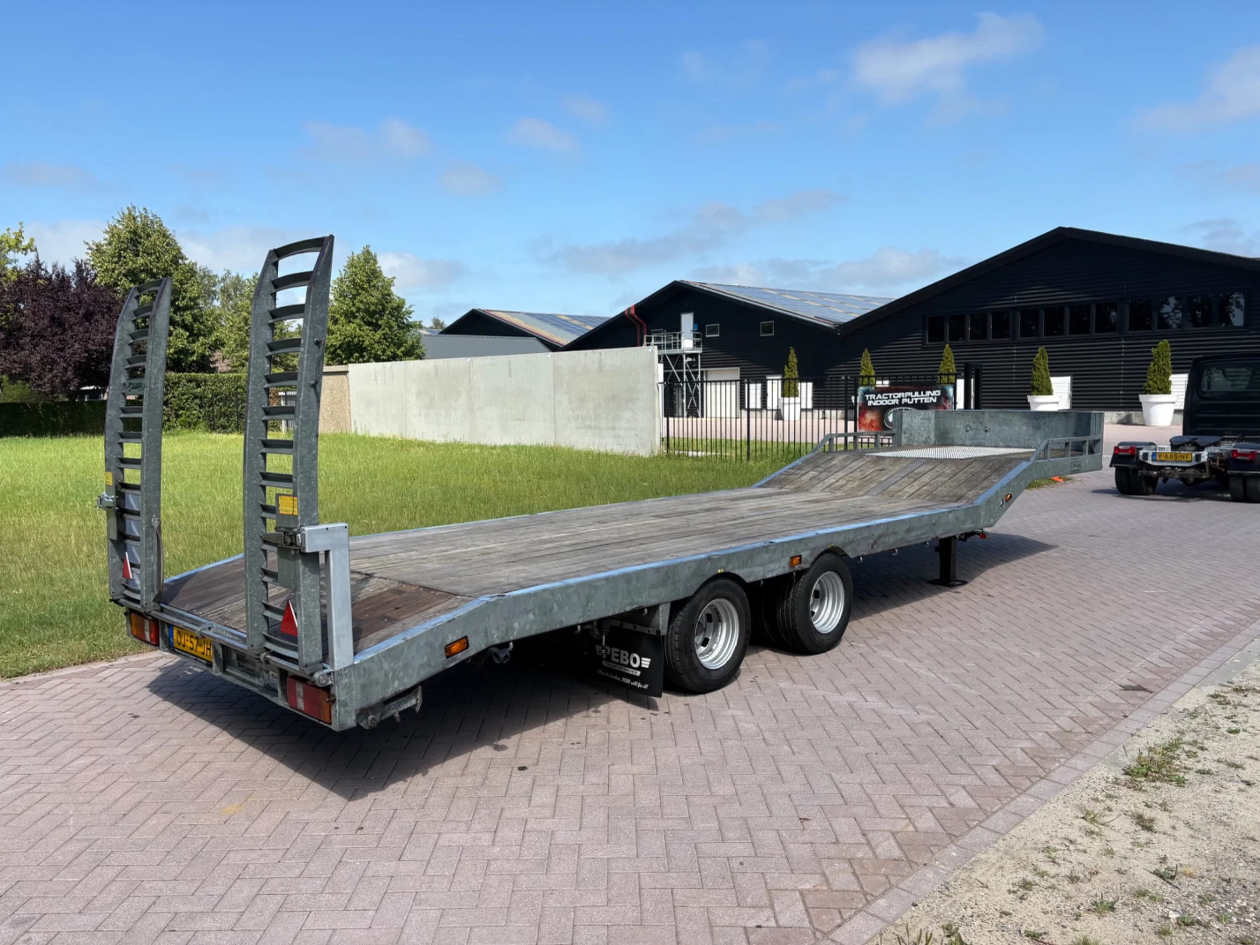 Veldhuizen 2006 - Be oplegger semi dieplader 9 TON afbeelding 4