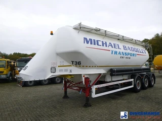 Feldbinder Powder tank alu 40 m3 / 1 comp 2004 en venta