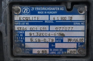 ZF N/A 2012 - 6S800OD TGL 81.32004-6180 image 5
