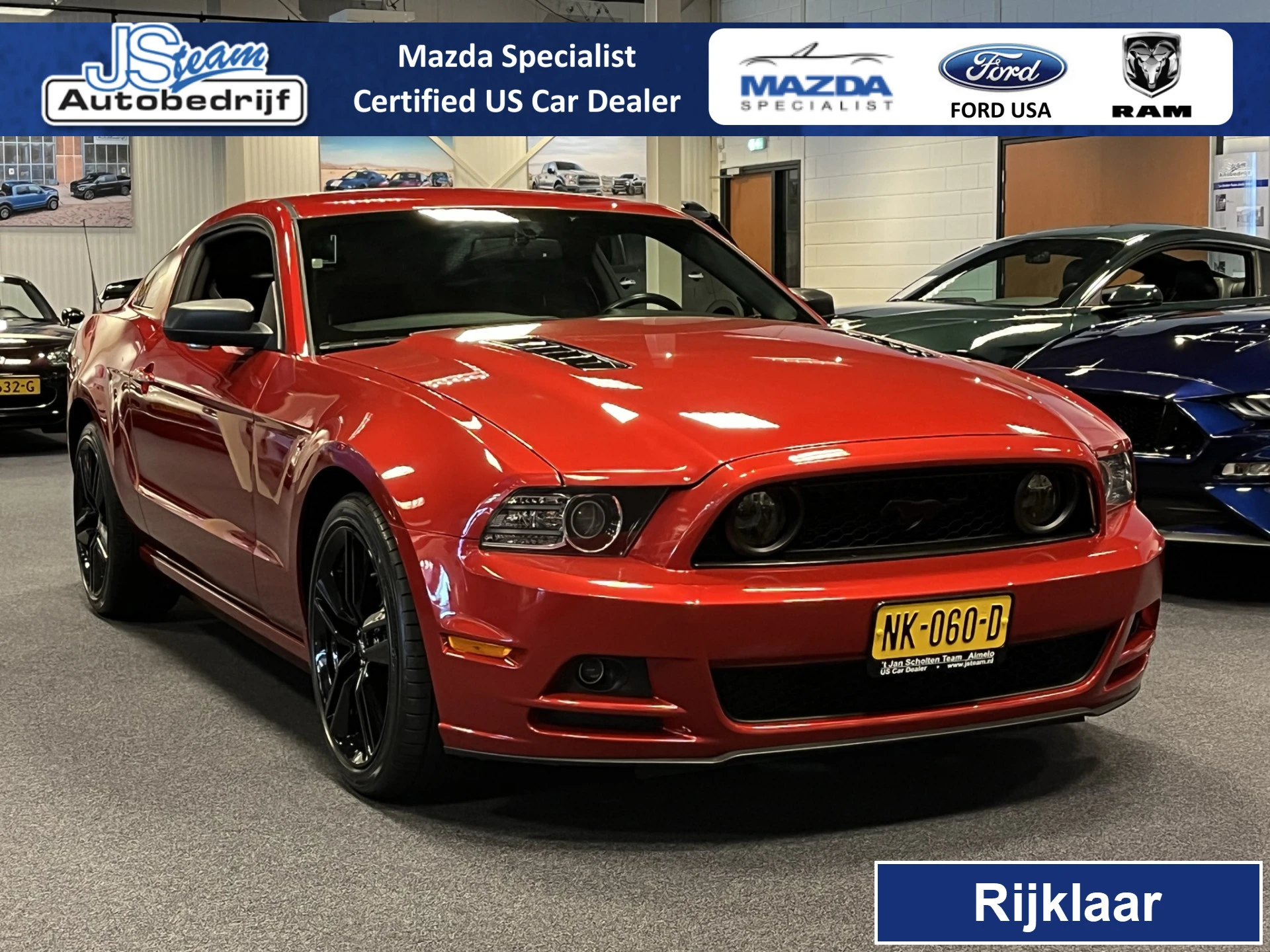 Ford Mustang 2013 - Coupe 3.7i V6 GT Premium 305PK Automaat Apple CarPlay afbeelding 1