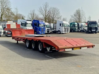 Van Hool SZ-302 1978 - Low loader - 3 axle - Ramps - Extendable - Steel suspension imagen 7