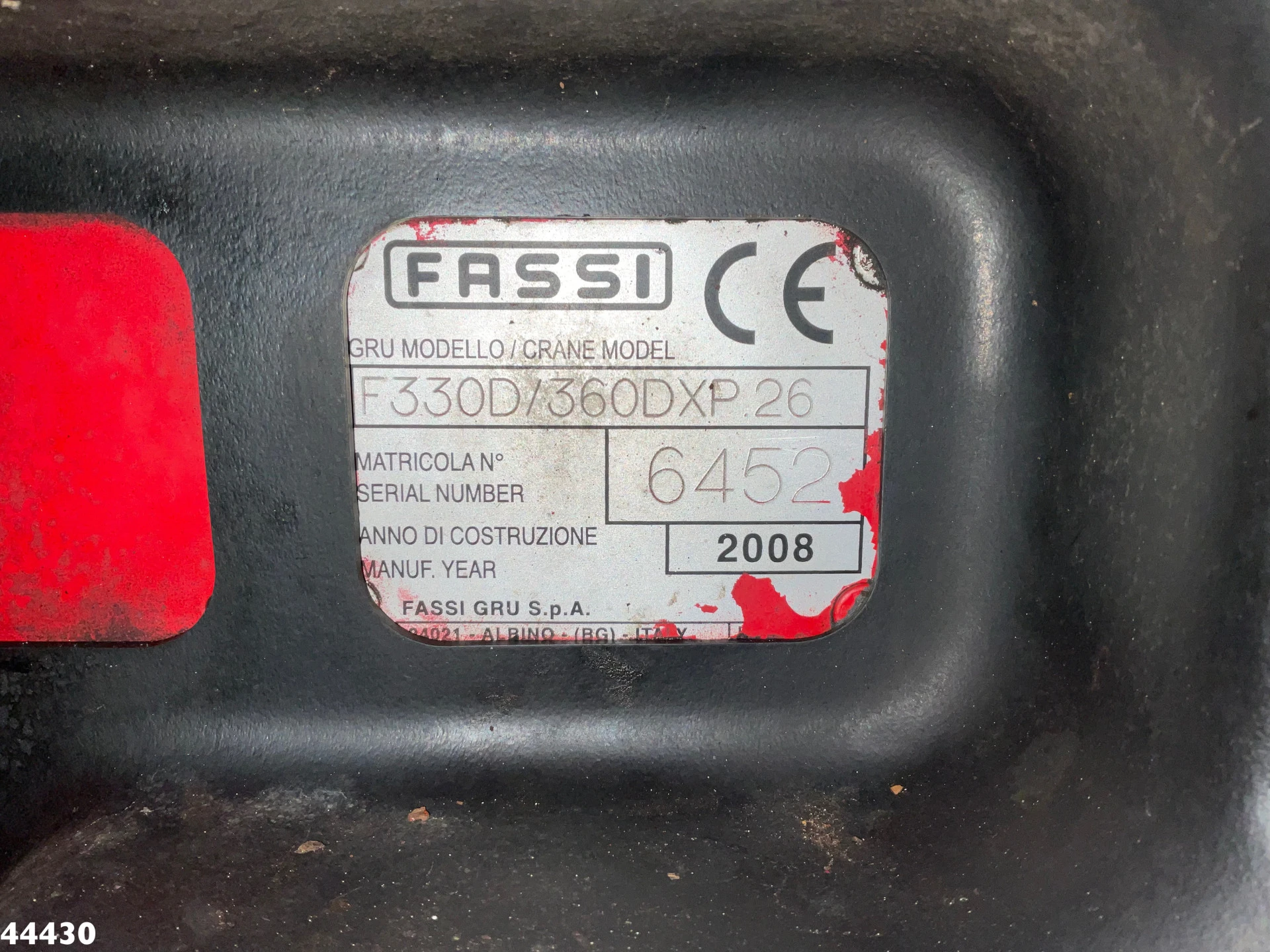 DAF FAT 85.510 6x4 Euro 6 Retarder Fassi 36 Tonmeter laadkraan 2015 afbeelding 25