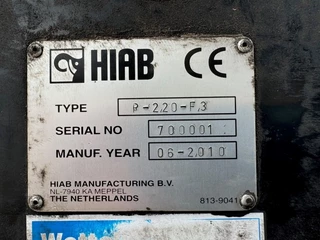 HIAB N/A 2010 - R-220-F3 ROLLER CRANE bild 7