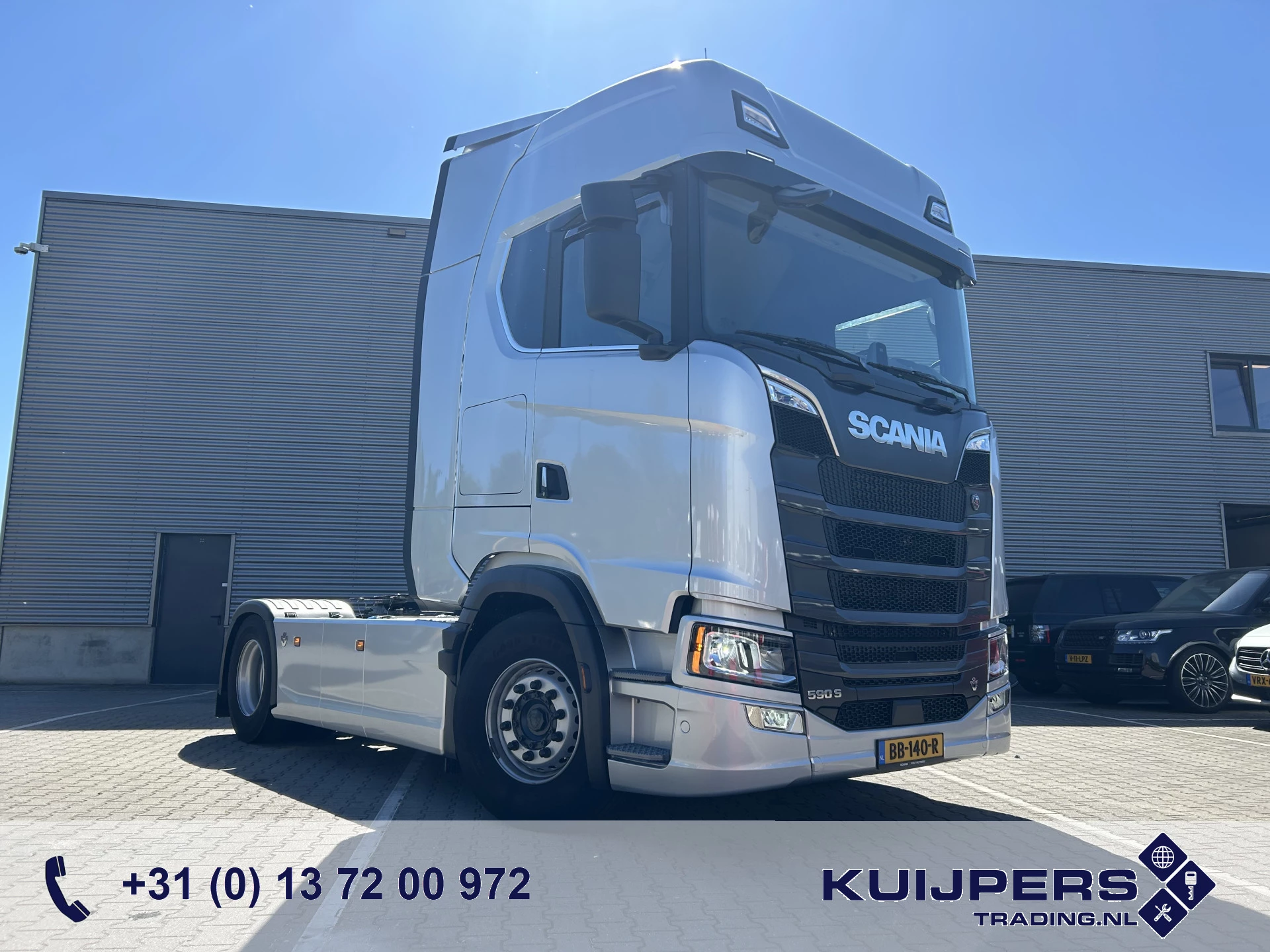 Scania S 2025 - 590S V8 Highline / Retarder / Leder image 1