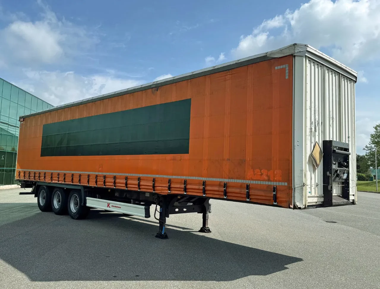KAESSBOHRER 2018 - MAXIMA DRUM BRAKES SLIDING ROOF NO RUST GALVANISED CHASSIS TOP CONDITION NL TRAILER 10 PIECES image 7