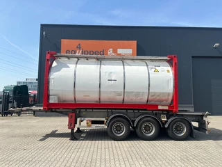 Van Hool N/A 2015 - 20FT/30FT ADR CHASSIS + 20FT TANKCONTAINER 25.000l /1-COMP. obrazek 2