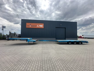 Broshuis E2190/27 1998 - E2190/27 LOWLOADER / EXTENDABLE / RAMPS / STEERING AXLE / NL-TRAILER / APK: 8-2026 zdjecie 5