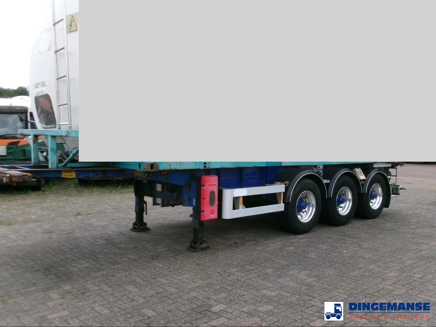 Van Hool 3-axle container trailer + ADR 2008 imagen 1