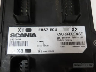 Knorr-Bremse N/A - 2570040 EBS7 regeleenheid Scania image 2