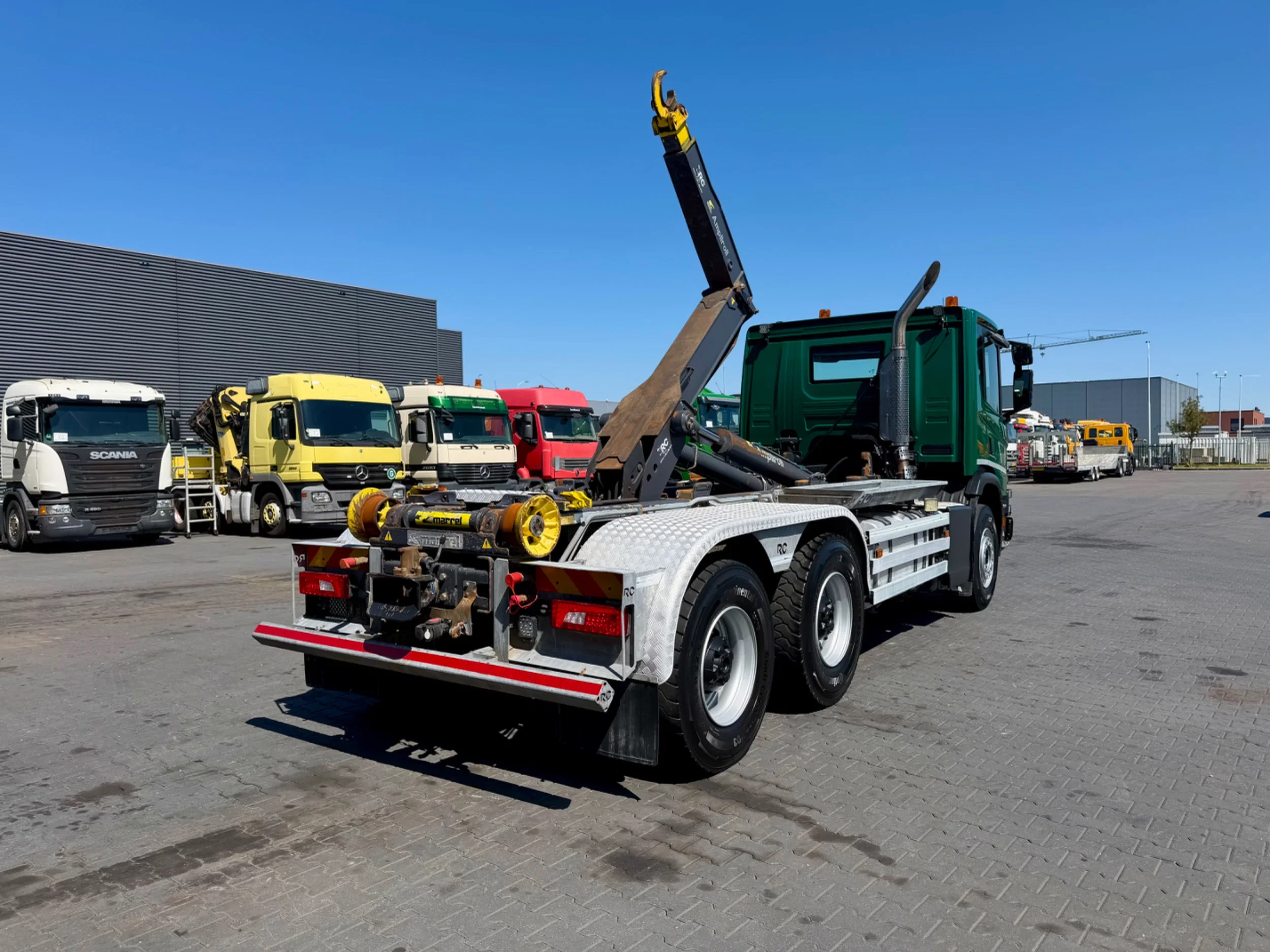 Scania P 2018 - P450 XT 6x4 / Euro 6 / Marrel AL22 S51 Haakarmsysteem (22 Ton) afbeelding 6