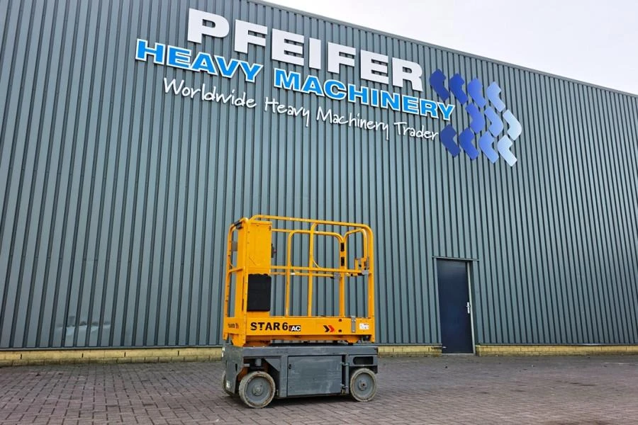 Haulotte 2016 - Star 6AE Electric, Non Marking Tyres, 5.8m Working image 1