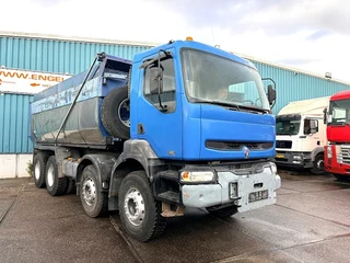 Renault Kerax 420 2003 - DCI 8x4 FULL STEEL KIPPER (ZF16 MANUAL GEARBOX / REDUCTION AXLES / FULL STEEL SUSPENSION / ETC.) afbeelding 2 miniatuur