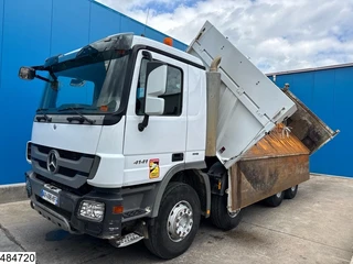 Mercedes-Benz Actros 2010 - 4141 8x4, EURO 5, Meiller, Standairco, Naafreductie afbeelding 2 miniatuur