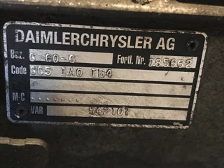 Mercedes-Benz N/A 2001 - 542107 G 60-6 изображение 3