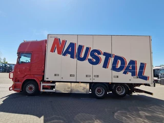 Scania R 2016 - R580 V8 Topline 6x2 - Box with sidedoors - Retarder - Full air - Leather image 6