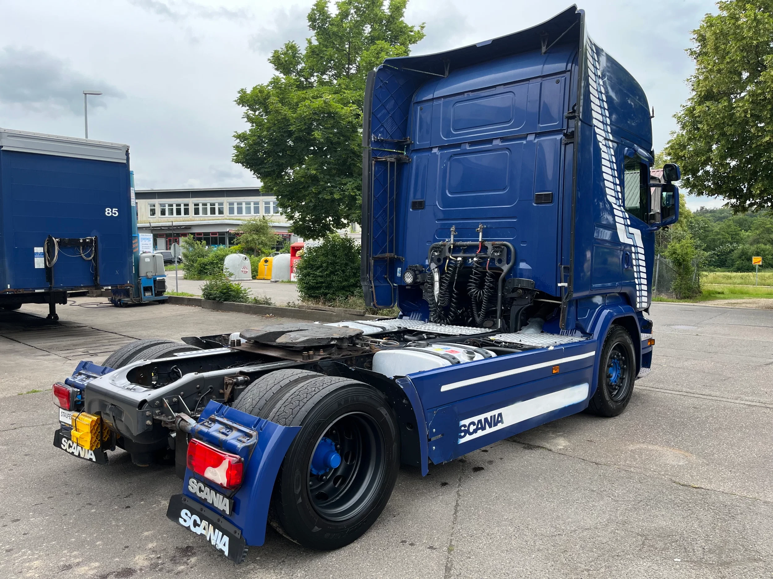 Scania R 2015 - R410 5 x Volumen-SZM 4x2 *MEGA *Retarder *Topline Bild 4