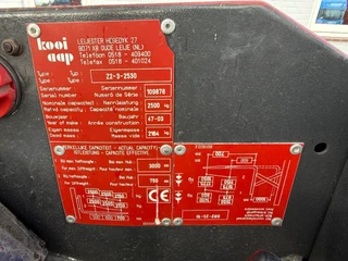 Kooiaap Z2-3-2530 2003 - Z2-3-2530 / 2,5 TON + SIDE SHIFT image 10