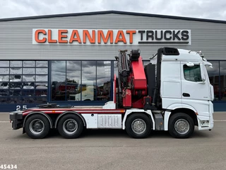 Mercedes-Benz Arocs 3251 8x4 Euro 6 Retarder HMF 85 Tonmeter laadkraan Fly-Jib 2014 - N/A immagine 3