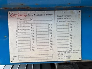 Nooteboom OVB-48-VV, 2 x Extandable, 29,30 Mtr, Power Steering, Excellent Condition !!! 1993 - N/A obrazek 3