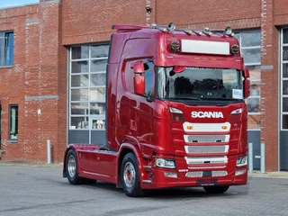 Scania S 2022 - S500 NGS Highline 4x2 - Retarder - Night clima - Full air - Custom interior - Full spoiler - 2 tank te koop