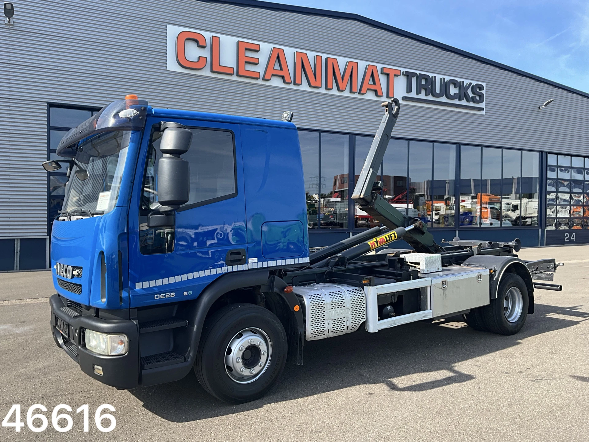 Iveco Eurocargo 2015 - ML160E28 Euro 6 Hyvalift haakarmsysteem Just 158.250 km! afbeelding 1