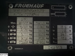 Fruehauf N/A 2019 - Tautliner Lift axle obrazek 4