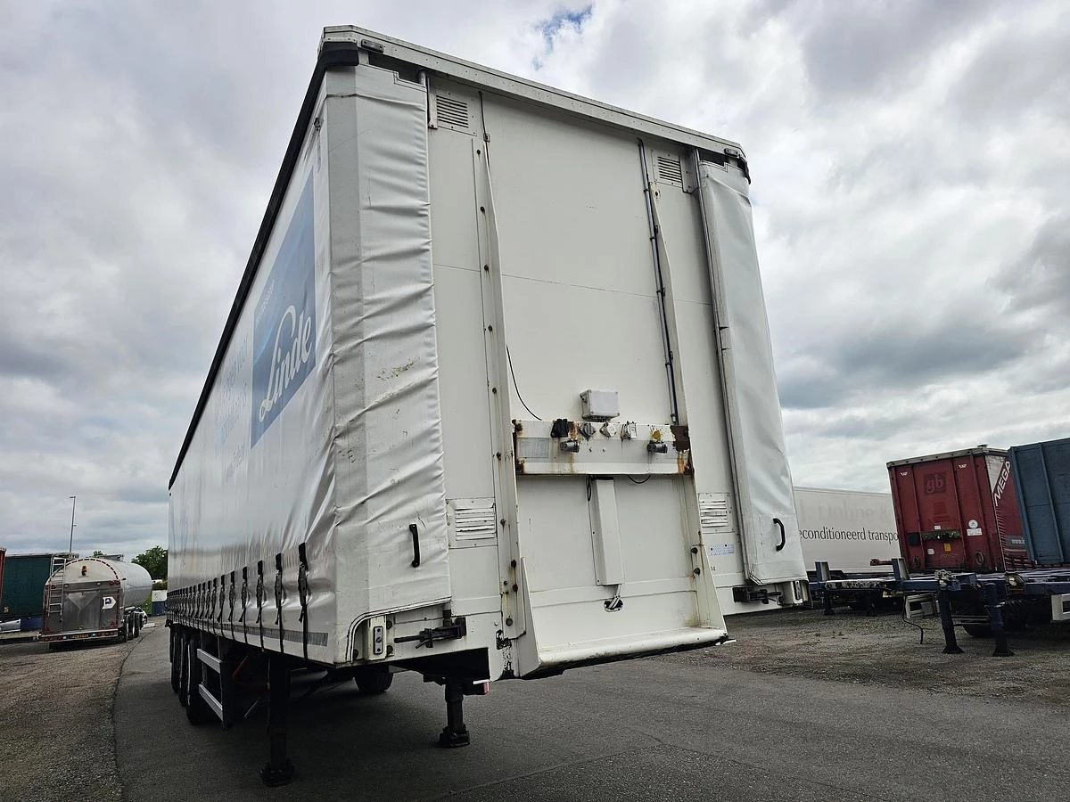 Burg BPO-12-27 SRNXX - SPECIAL TRAILER FOR GAS CONTAINERS - SAF DISC - 2 STEERING AXLES - HEAVY DUTY 2009 afbeelding 1