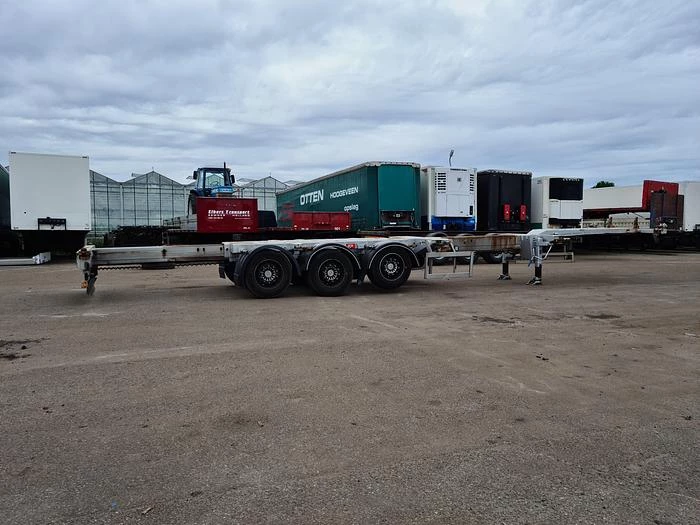 Pacton TE3 | 3 AXLE SAF DISC | CONTAINERCHASSIS | MULTI | ALL CONNECTIONS | financiering mogelijk.| new apk. 2016 obrázek 4