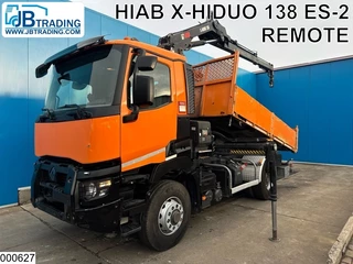 Renault N/A 2018 - C 380 Optitrack 4x4, EURO 6, Hiab, Remote, Steel suspension te koop