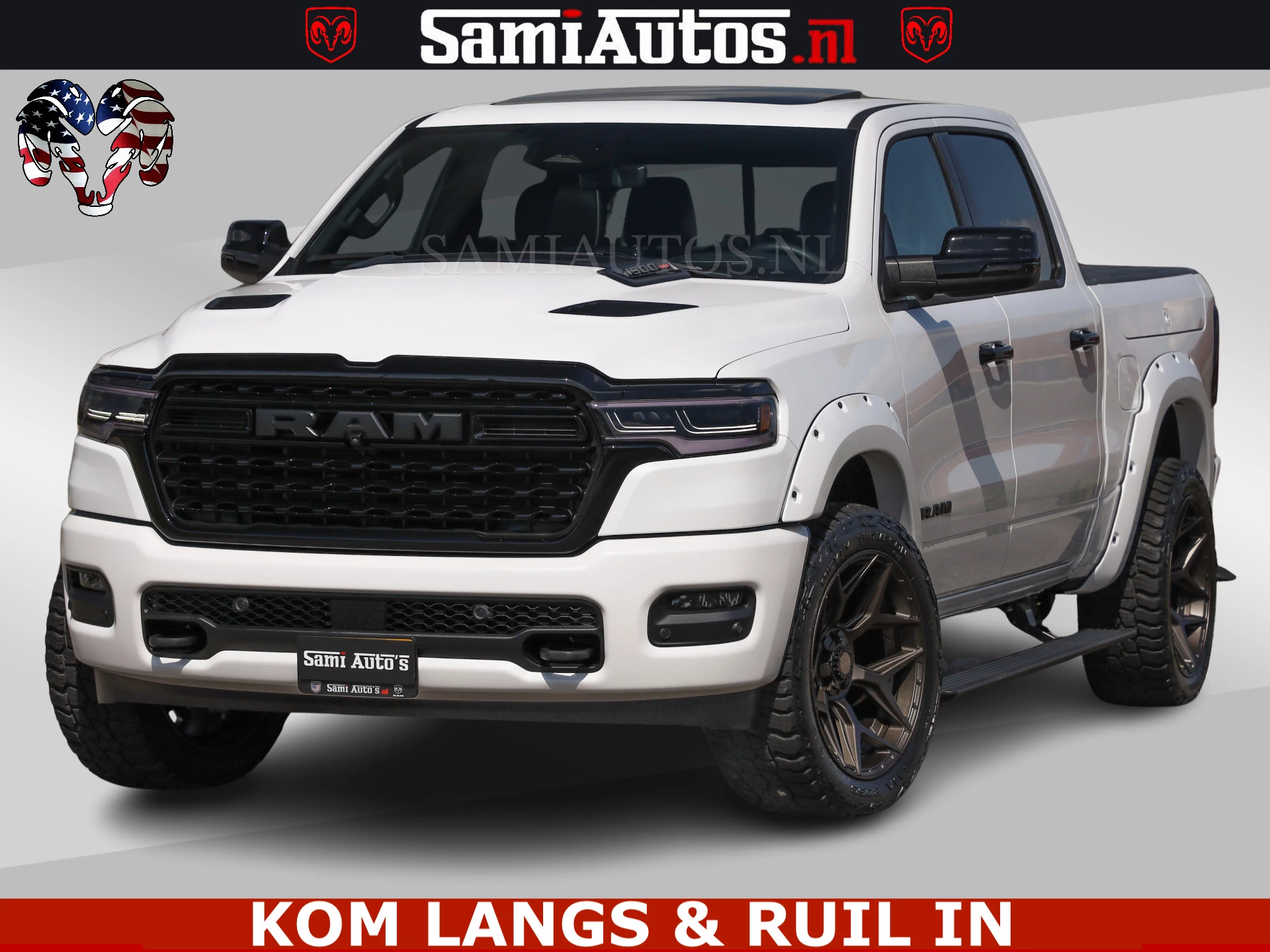 Dodge Ram Pick-Up 2024 - LIMITED H.O 540PK 706Nm | Massage + Full Option | De Meest Luxe en Volle in zijn Klasse | afbeelding 1