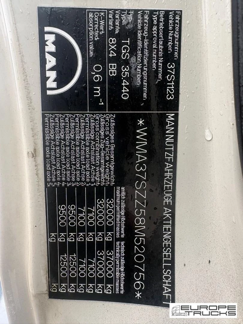 MAN TGS 2008 - 35.440 imagen 11