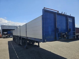 Pacton t4-001 / 4 AXLE TRAILER /2 LIFT AXLES /2 STEERING AXLES/ INCL CRANE KENNIS 14 TON MOVEBAL. 2004 - N/A te koop