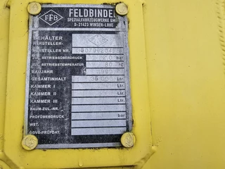 FELDBINDER EUT 36.3 | POWDER TANK | CEMENT | SAF DRUM 1999 - N/A image 8