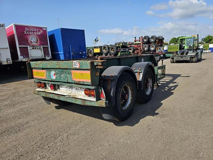 FLANDRIA 2 AXLE 20 FT CHASSIS STEEL SUSPENSION ROR DRUM 1996 image 3
