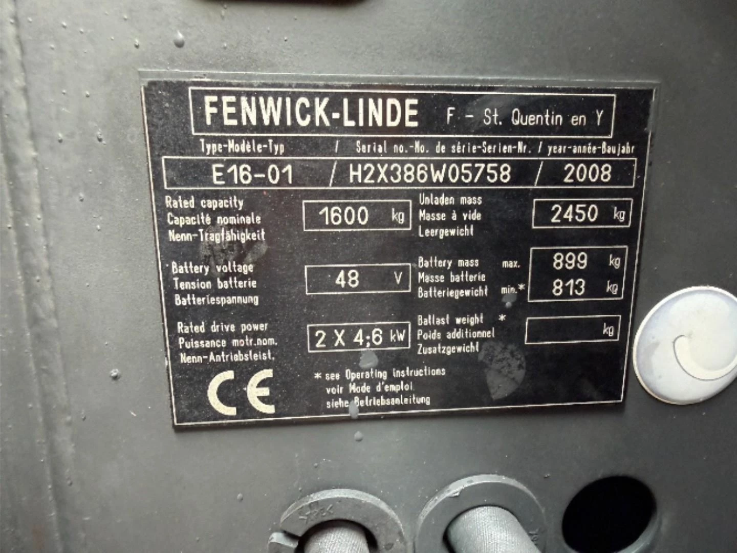 Linde E16-01 2008 afbeelding 7