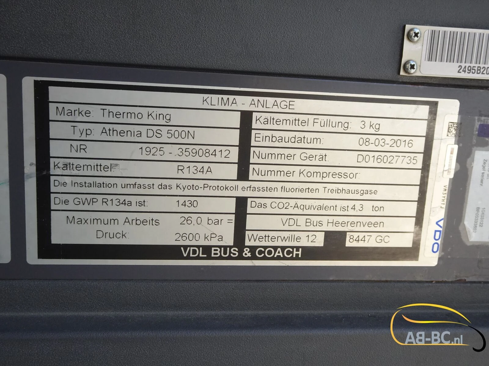 VDL Citea LLE-120/255 - 44 Seats EURO 6 - 8 Pieces available 2017 afbeelding 38
