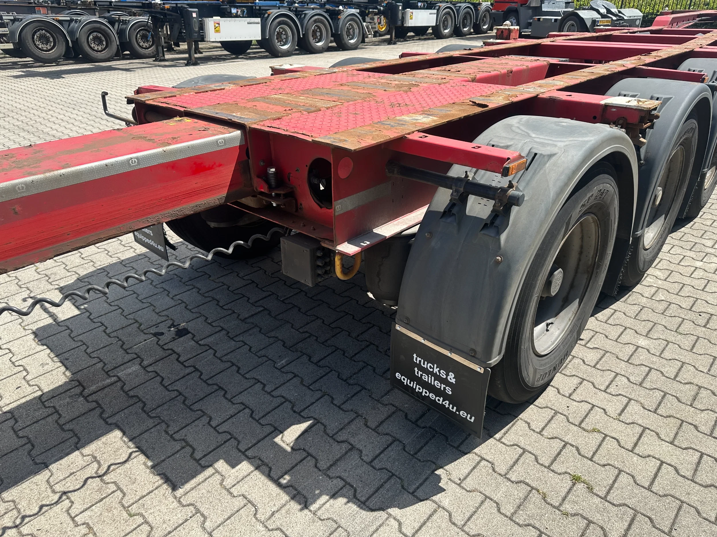 Krone 2015 - 40FT HIGH CUBE / BPW / DRUMBRAKES / NL-CHASSIS afbeelding 29