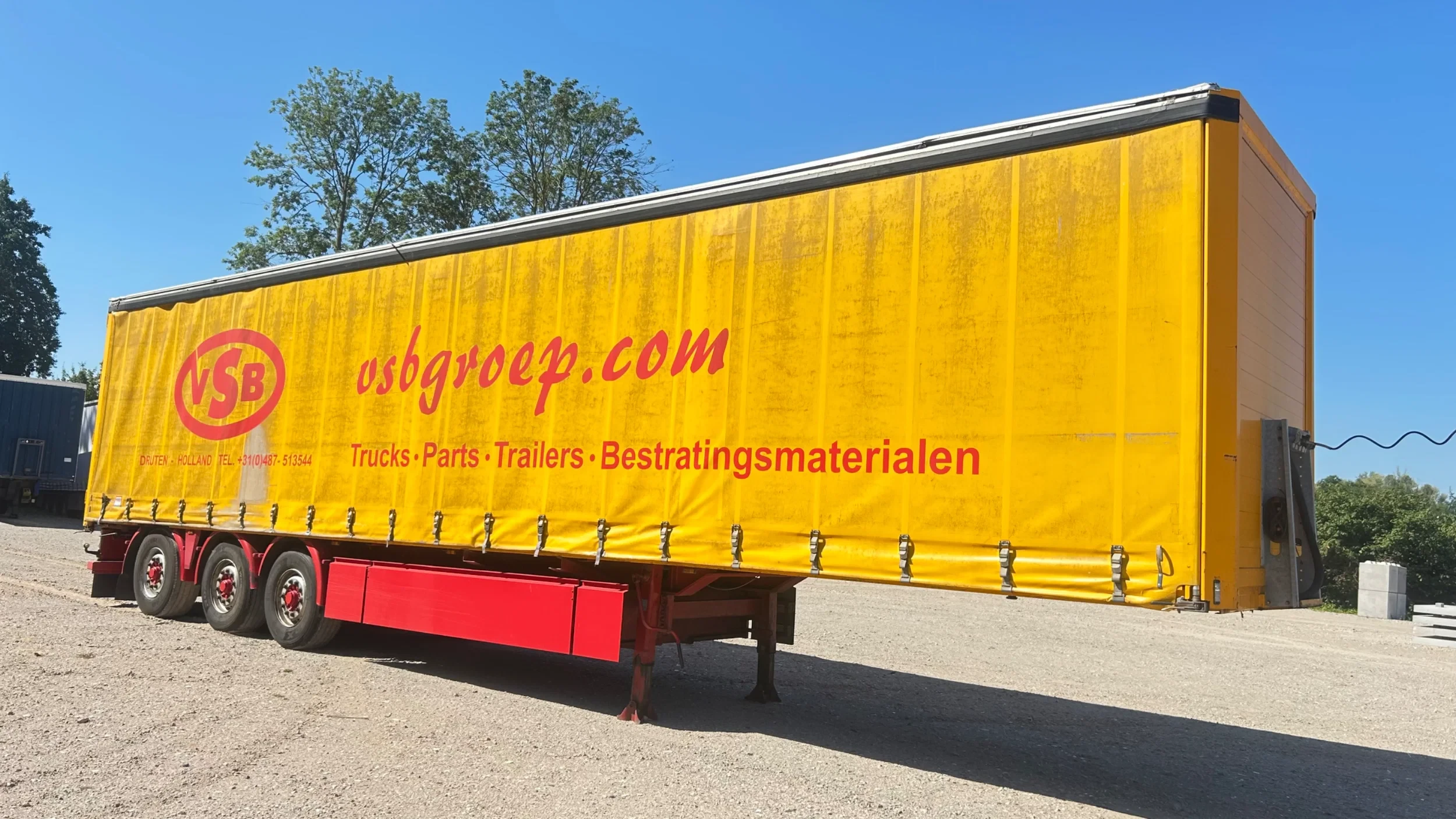 Schmitz Cargobull 2008 - HRD | 3 asser tautliner | alcoa | pallet box | steering afbeelding 1