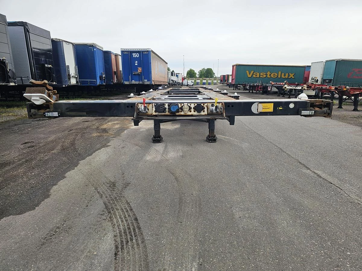 Krone SD | 40 FT|2 X 20 FT | BACK SLIDER |HIGHCUBE.| APK /TUV 24-03-2027 |5 PIECES. 2015 изображение 5