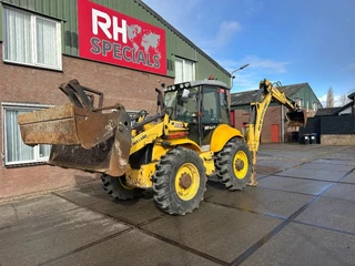 New Holland N/A 2011 - LB115B, CE, 240 MM MULTI PURPOSE LOADER BUCKET, 800 MM BACHOE DIGGING BUCKET, FLIP OVER FORKS, AIR CONDITIONER afbeelding 12