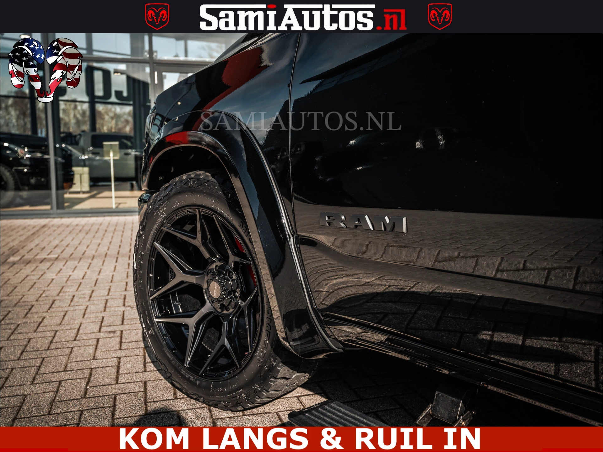 Dodge Ram Pick-Up 2024 - HULK Pack | Limited Night H.O 540HP 706Nm | Massage + Full Option | De Meest Luxe en Volle in zijn Klasse | Hulk Pack is meer prijs | Bild 32