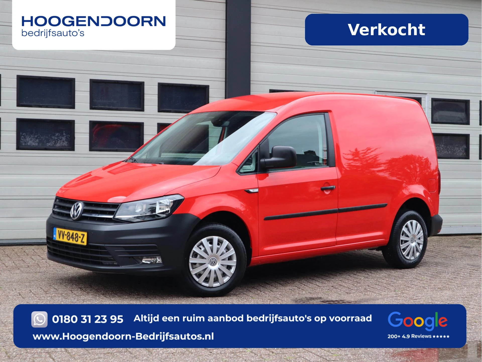 Volkswagen Caddy 2016 - 2.0 TDI 102 pk EURO 6 - DSG Automaat afbeelding 1