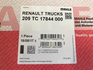 Renault N/A - 5010550016 TURBO RENAULT CC 340, Bj. 1990-1998; Kerax, Bj. 1997-; Majoor, Bj. 1991-1996; Beheerder, Bj. 1991-1996; Maxter G, Bj. 1992-1996 (NEW) MAHLE 209TC17844000 bild 6