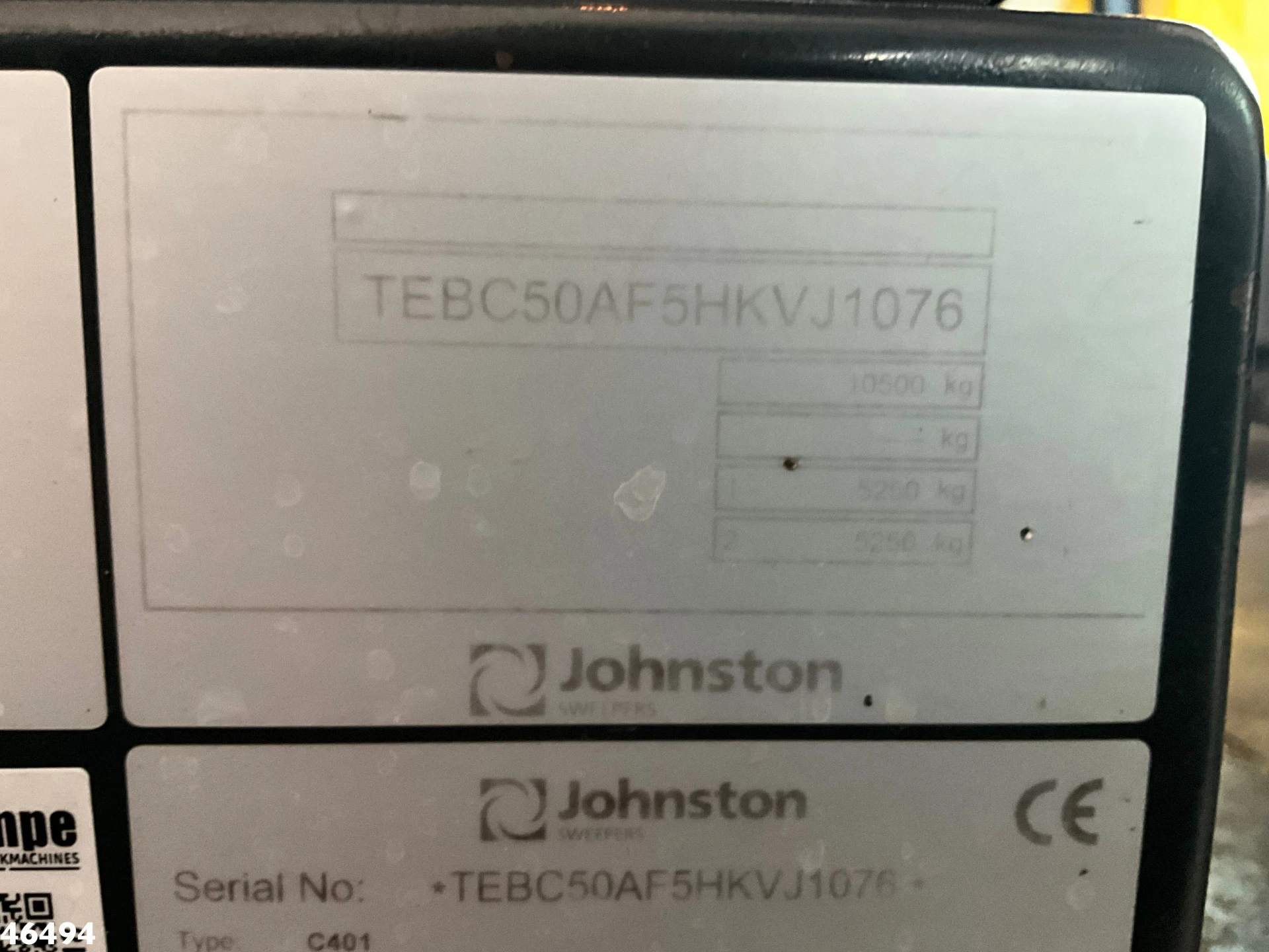 Johnston C 401 Euro 6 Just 39.154 km! 2017 obrázek 22