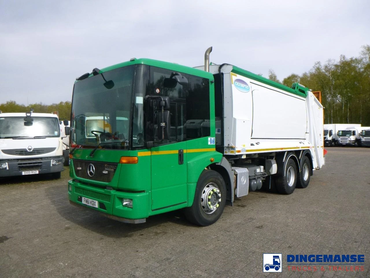 Mercedes-Benz Econic 2629 RHD 6x4 Dennis refuse truck 2011 image 1