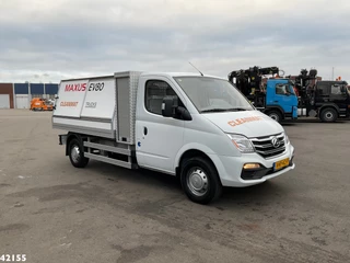 Maxus EV80 2021 - SAIC LWB Veegvuilkipper 100% elektrisch immagine 7