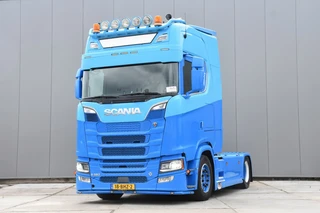 Scania S 2017 - S580 V8 NGS 4x2LB - NEW TACHO - RETARDER - FULL AIR - PARK. AIRCO - PTO - LEATHER SEATS - LED LIGHTS - for sale