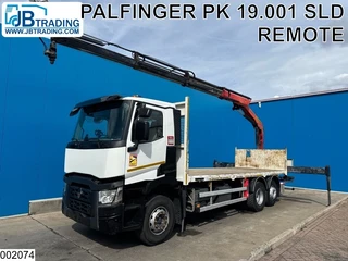 Renault 2018 - C 380 6x2, EURO 6, Palfinger, Remote te koop