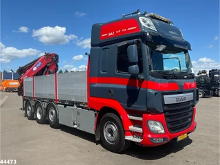 DAF FAQ CF 510 8x2 Euro 6 HMF 40 Tonmeter laadkraan + Fly-JIb 2015 - N/A image 4