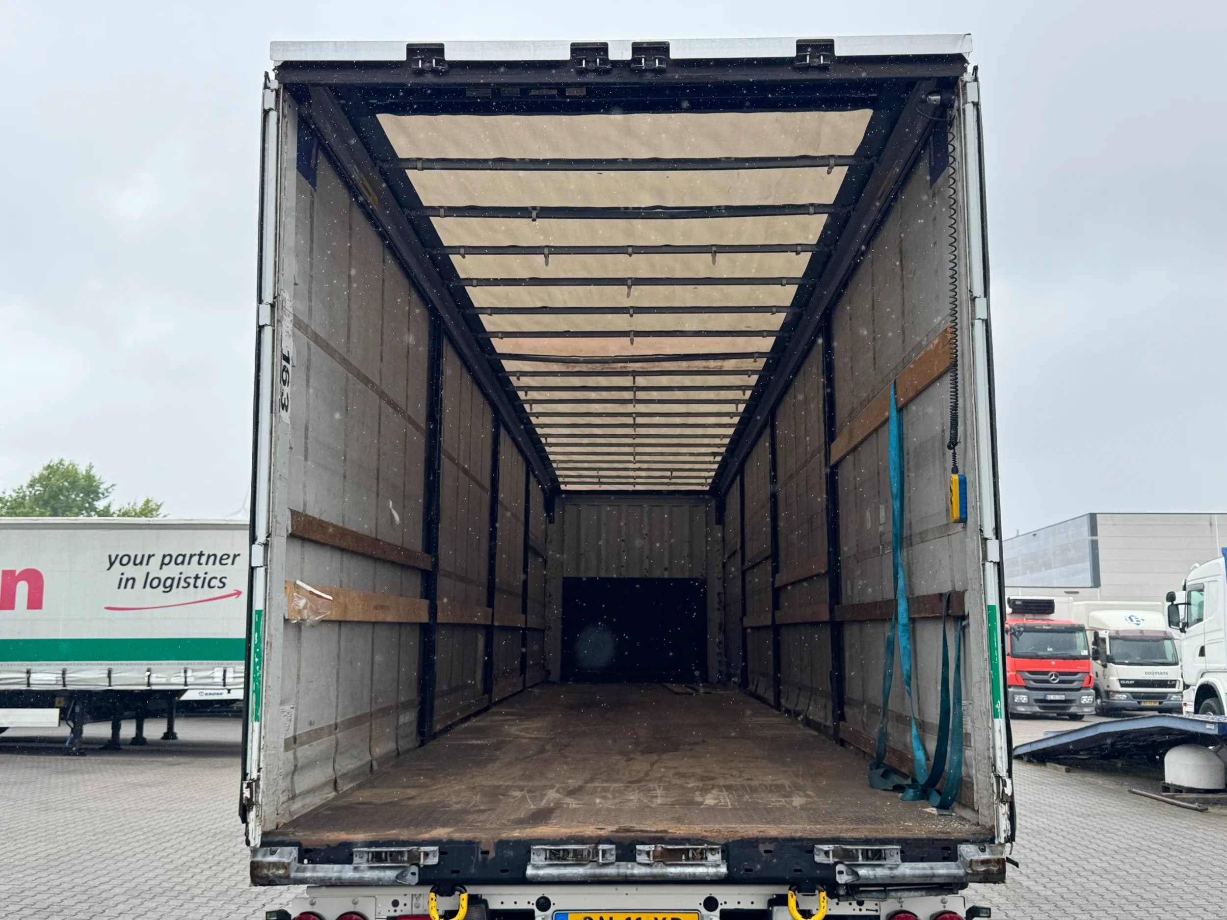 Krone 2015 - Schuifzeil-Dak / Laadklep / BPW-Axle / Code XL / APK afbeelding 20
